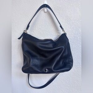 Kate Spade Black Leather Shoulder / Crossbody Bag